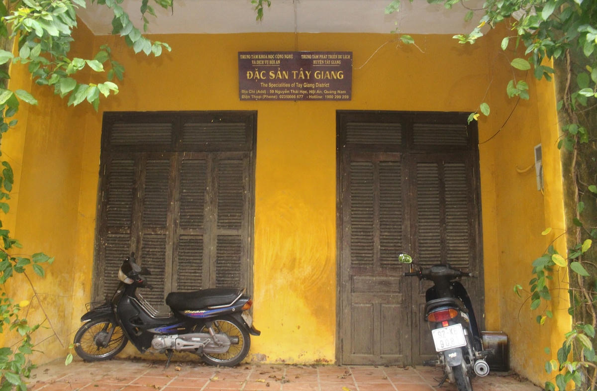 Ngôi nhà số 59, đường Nguyễn Thái Học, TP Hội An luôn trong tình trạng đóng kín cửa.