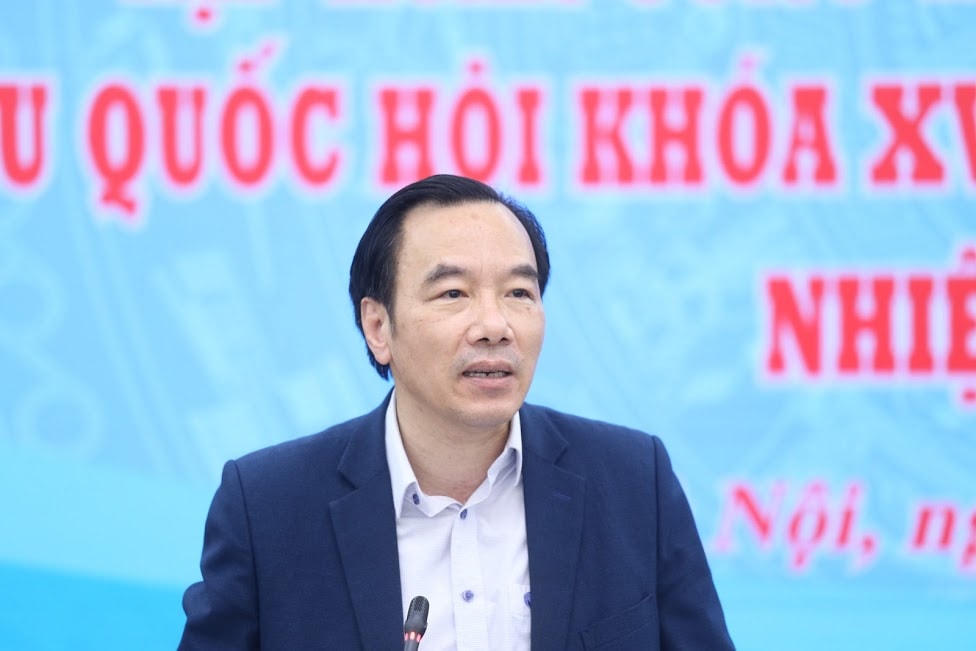 Phó Chủ tịch Ngô Sách Thực phát biểu tại Hội nghị.