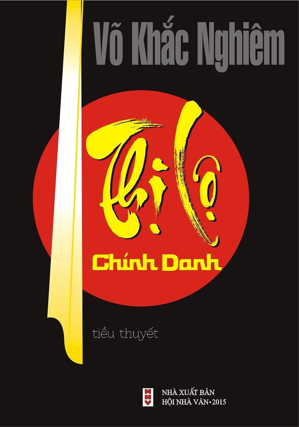 Bìa tiểu thuyết “Thị Lộ chính danh”. 