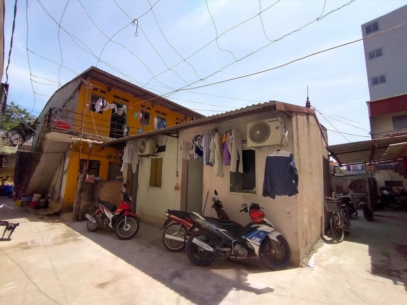 Một khu nhà trọ của công nhân.