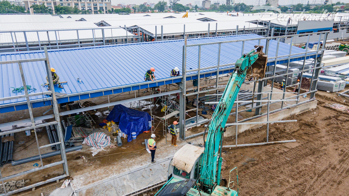 Công trình do bệnh viện Đại học Y Hà Nội làm chủ đầu tư, Tập đoàn Delta làm tổng thầu.