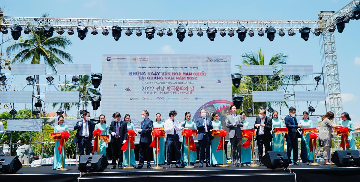 Khai mạc “Những ngày văn hóa Hàn Quốc tại Quảng Nam” - Hội An năm 2022.