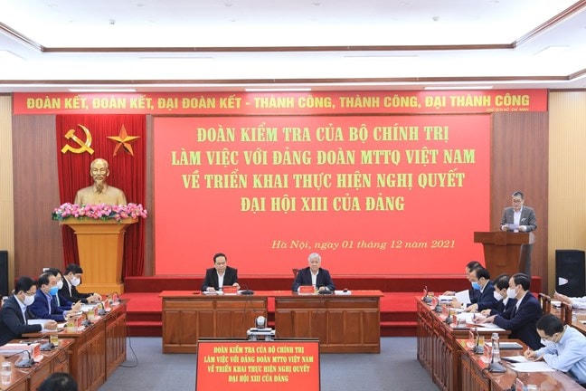 Quang cảnh cuộc làm việc.