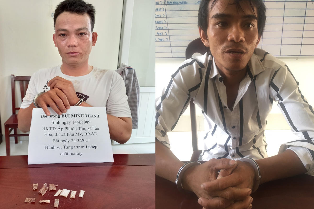 Đối tượng Bùi Minh Thanh và Nguyễn Thanh Hải.