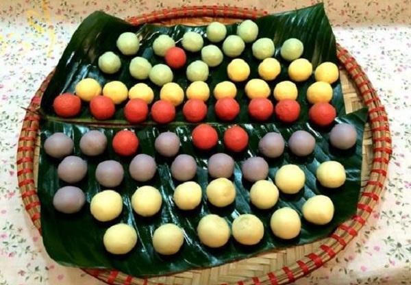 Cách làm bánh trôi ngũ sắc thơm ngon dịp Tết Hàn thực