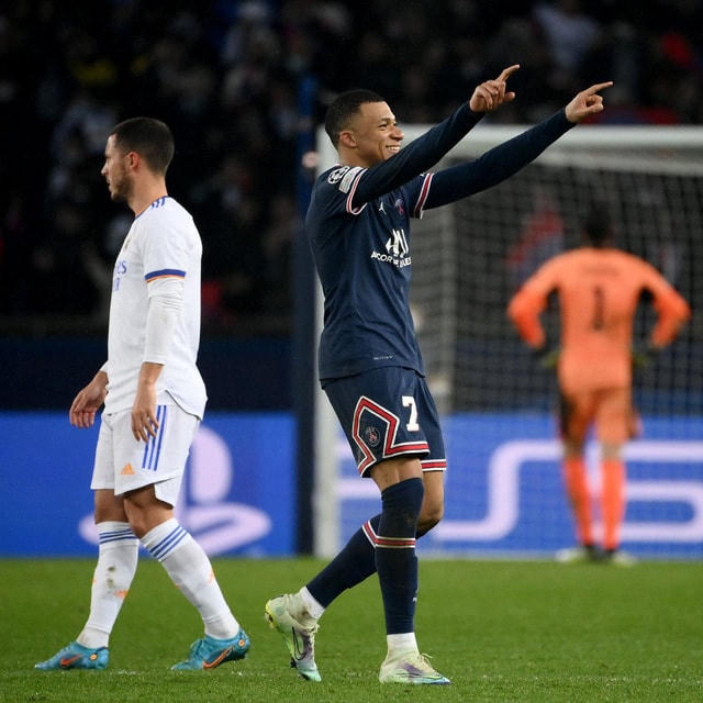 Champions League: PSG thắng tối thiểu Real Madrid, Man City thắng đậm Sporting