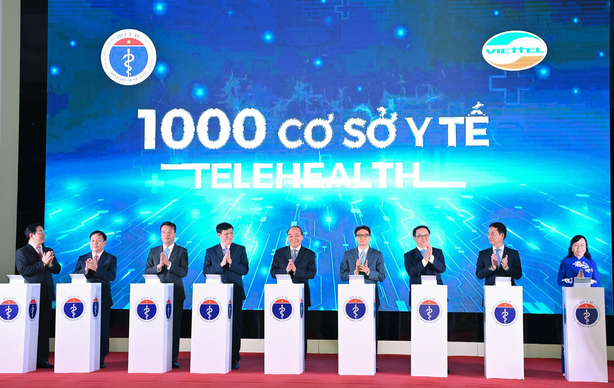 Sự kiện khai trương 1.000 điểm Telehealth.