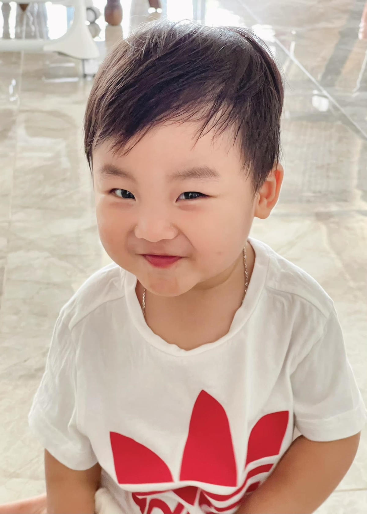 Bé Bo hiện tại là nhóc tỳ được nhiều người yêu thích với sự thông minh và dễ thương.