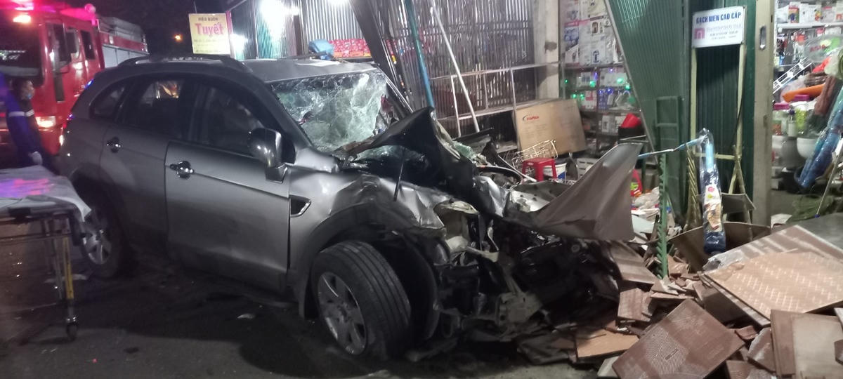Nơi xảy ra vụ tai nạn kinh hoàng.