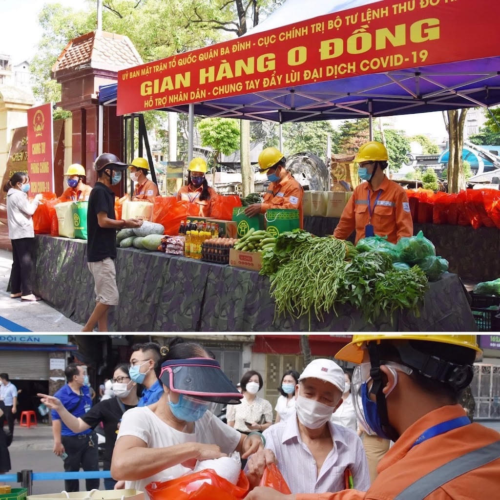 EVN chung tay cùng cộng đồng triển khai nhiều hoạt động ủng hộ, hỗ trợ nhân dân - Chung tay đẩy lùi đại dịch Covid-19.