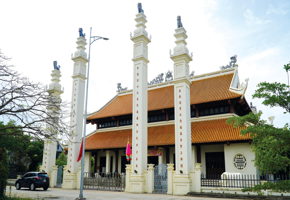 Đình làng Phan Long     Ảnh: Tiến Hành