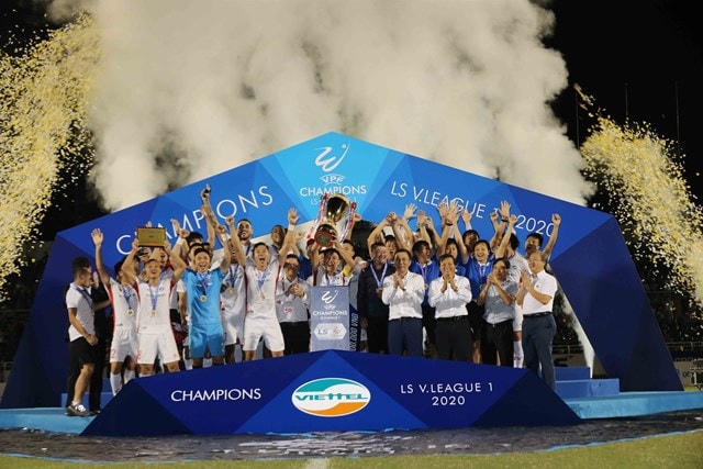Nhà tài trợ V.league 2020 tiếp tục đồng hành trong 3 năm tới.  
