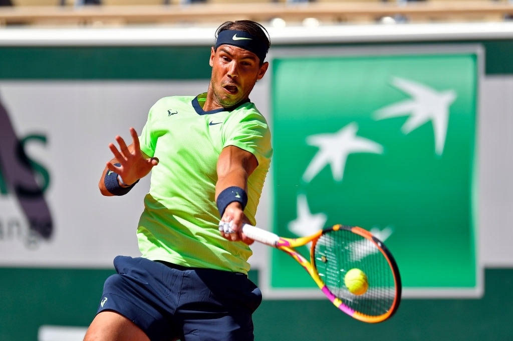 Nadal thi đấu với Popyrin tại trận đấu thuộc vòng 1 Roland Garros.