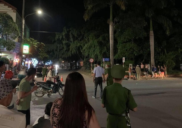 Hiện trường sự việc (Ảnh: Thái Nguyên).  
