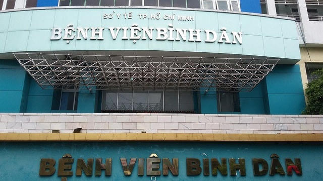 Bệnh viện Bình Dân, nơi tiếp nhận và can thiệp, điều trị cho người bệnh.  