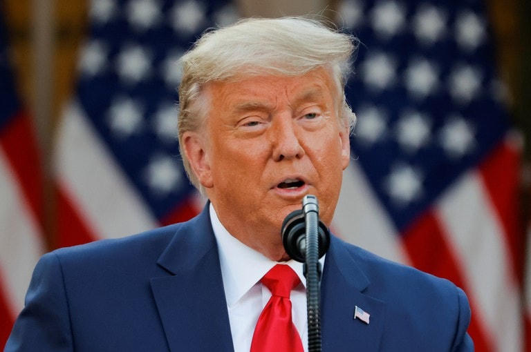 Tổng thống Mỹ Donald Trump. Ảnh: Reuters.