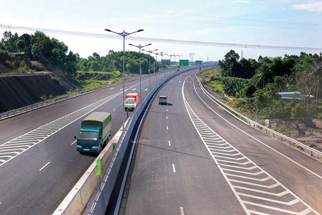 Cao tốc Bắc - Nam đoạn Vĩnh Hảo - Phan Thiết.