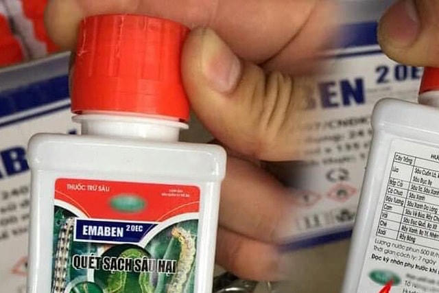 Loại thuốc trừ sâu trẻ uống nhầm.  