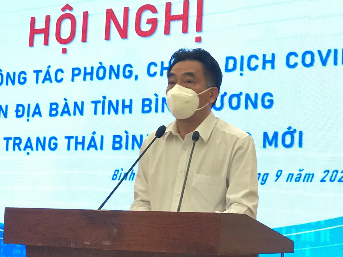 Ông Mai Hùng Dũng trình bày về lộ trình 3 giai đoạn phục hồi kinh tế - xã hội sau giãn cách.
