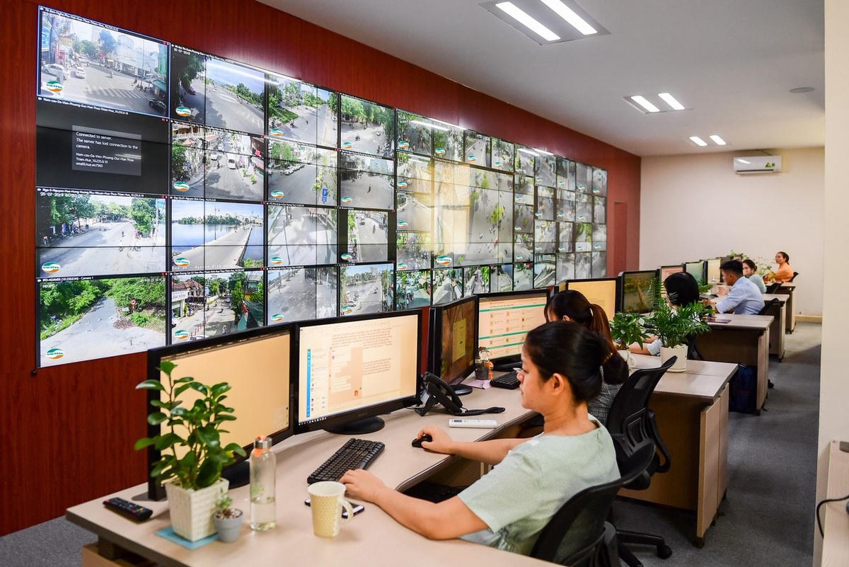 Trung tâm điều hành đô thị thông minh Huế.