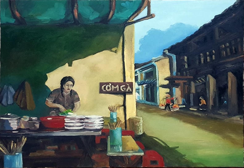 "Cơm gà" của Nguyễn Bá Kiên.
