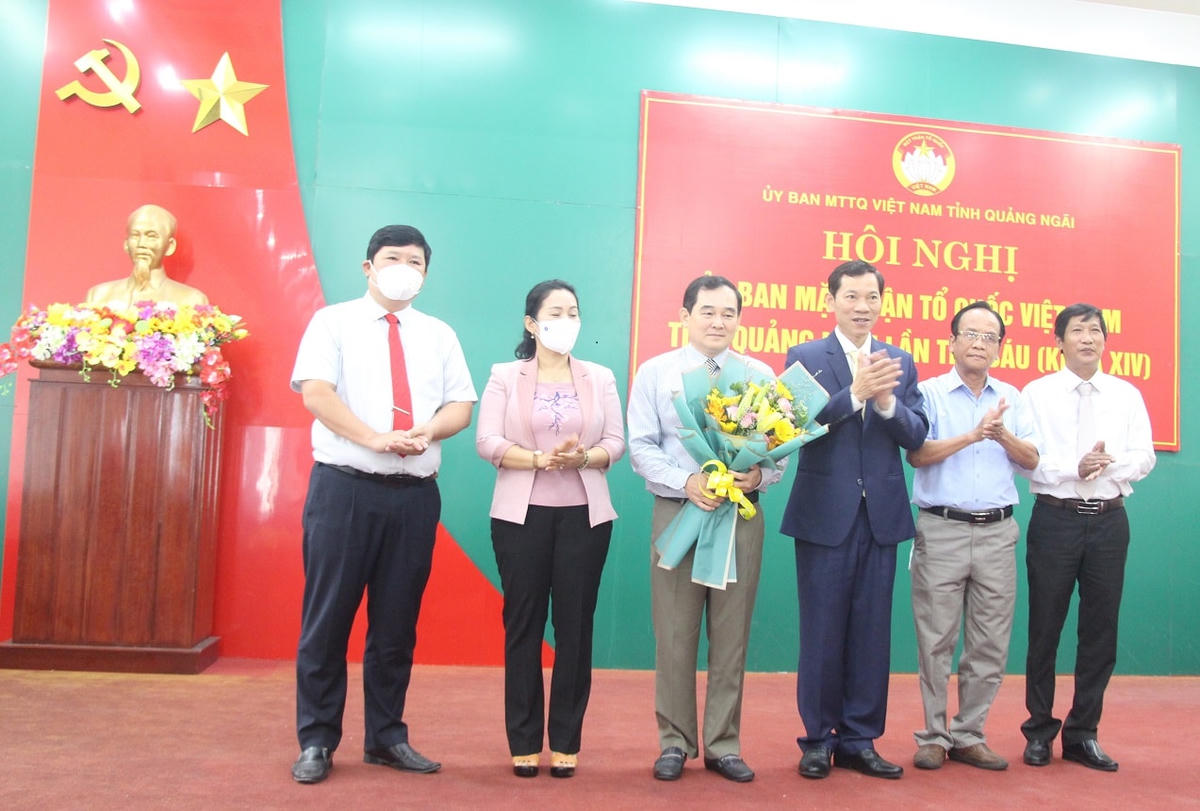 Ông Nguyễn Xuân Mến giữ chức Phó Chủ tịch Ủy ban MTTQ Việt Nam tỉnh Quảng Ngãi, khóa XIV.