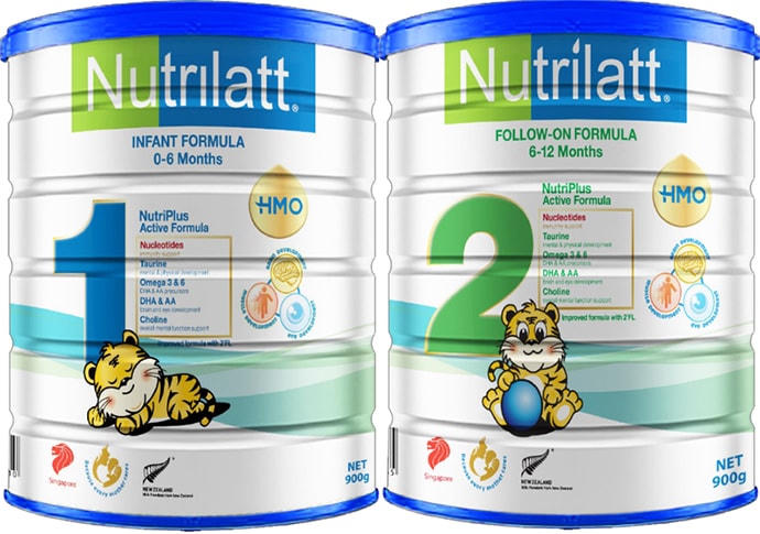 Sữa có công thức Nutrilatt 1 và Nutrilatt 2 không đảm bảo chất lượng chỉ tiêu sắt và kẽm.