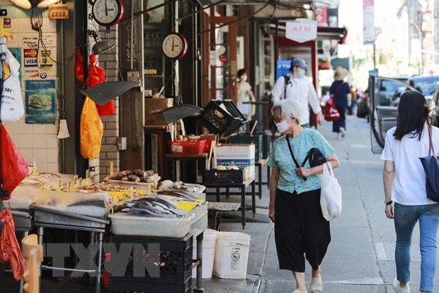 New York chuẩn bị bước sang giai đoạn mở cửa tiếp theo. (Ảnh: THX/TTXVN).