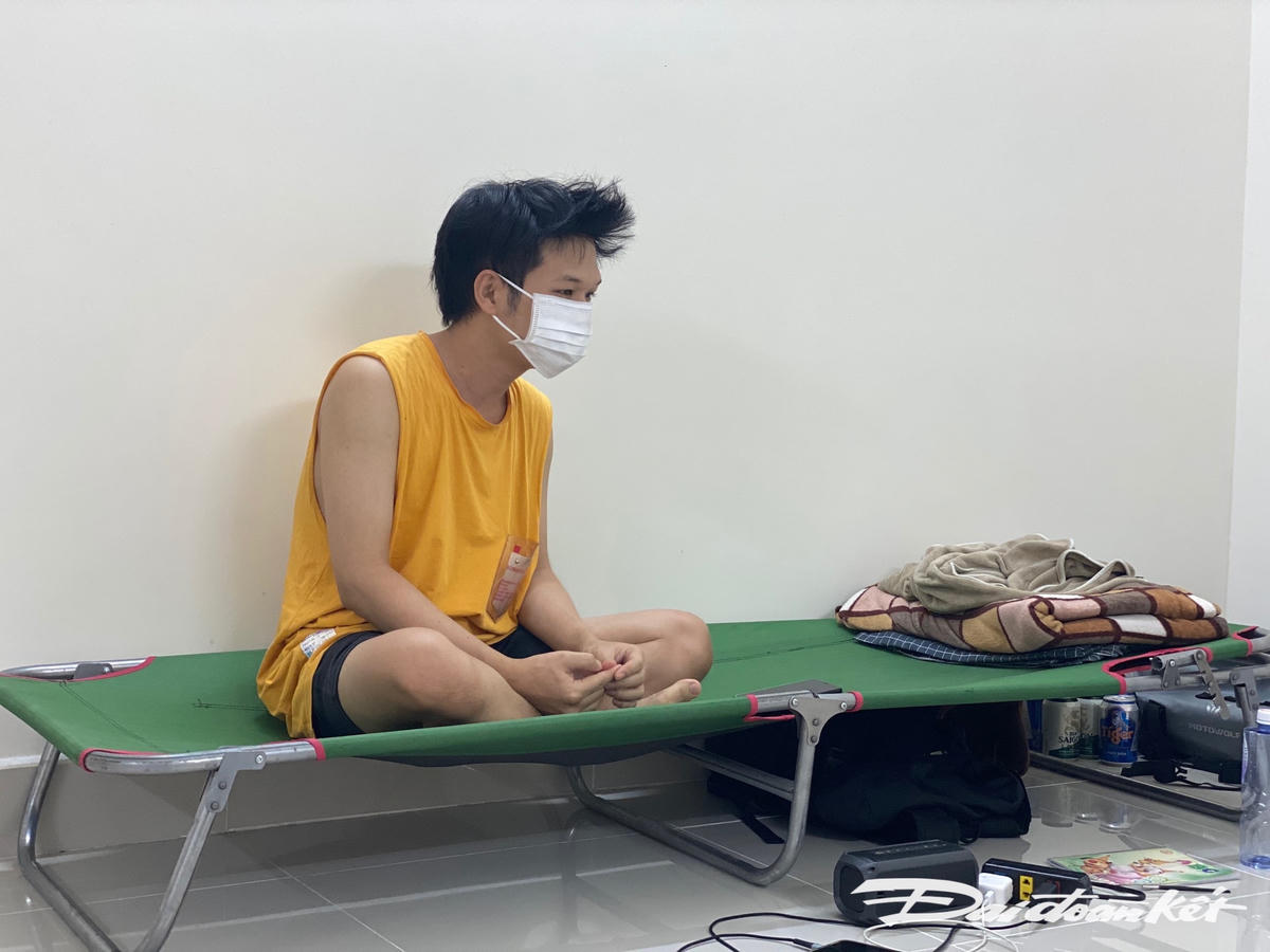 Hôm nay (ngày 31/8) là ngày thứ 6 người dân ở dãy trọ