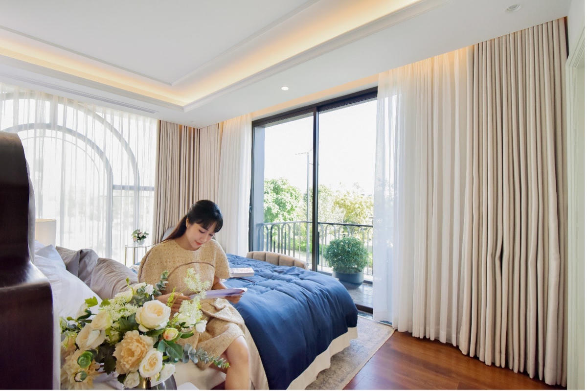 Ốc Thanh Vân hạnh phúc khi ba con đều yêu thích không gian sống tại Aqua City