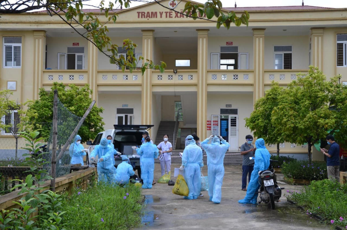 Huyện Nông Cống ghi nhận 14 F0 trong 24h qua.