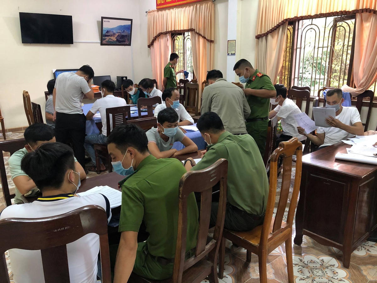 Tang vật của vụ án.