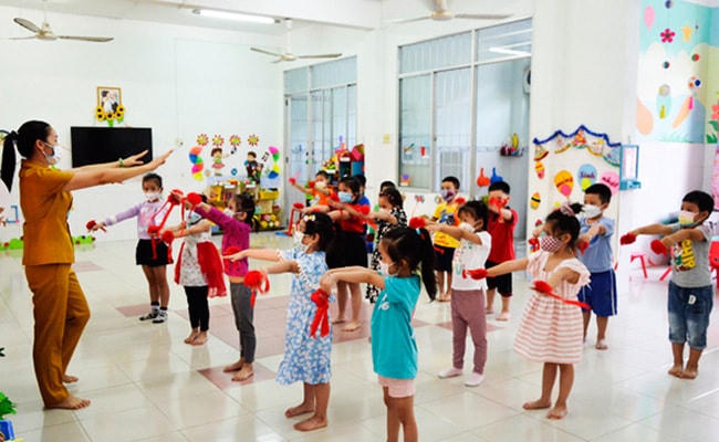 Các trường mầm non, tiểu học dân lập được vay vốn với lãi suất ưu đãi 3,3% năm.