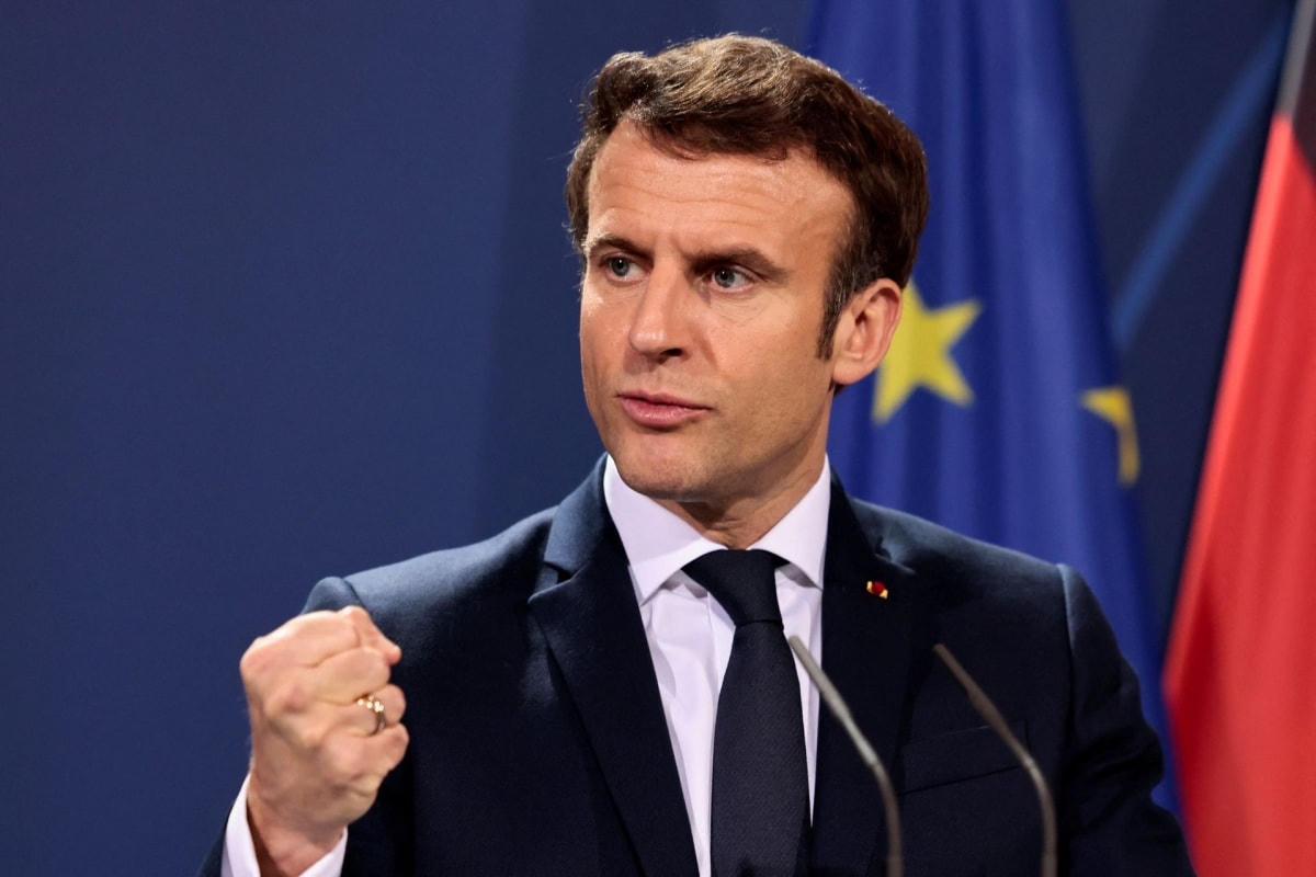 Tổng thống Pháp Emmanuel Macron. Ảnh: CNN.