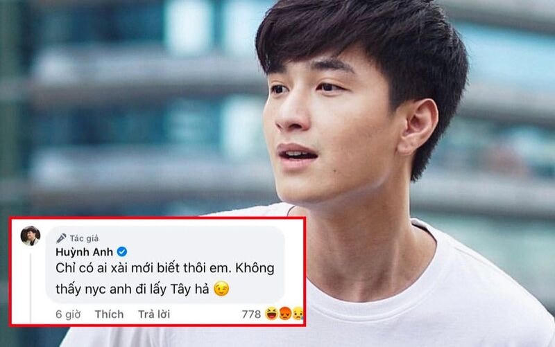 Huỳnh Anh "kém duyên"  khi nhắc về người yêu cũ. Ảnh: CMH