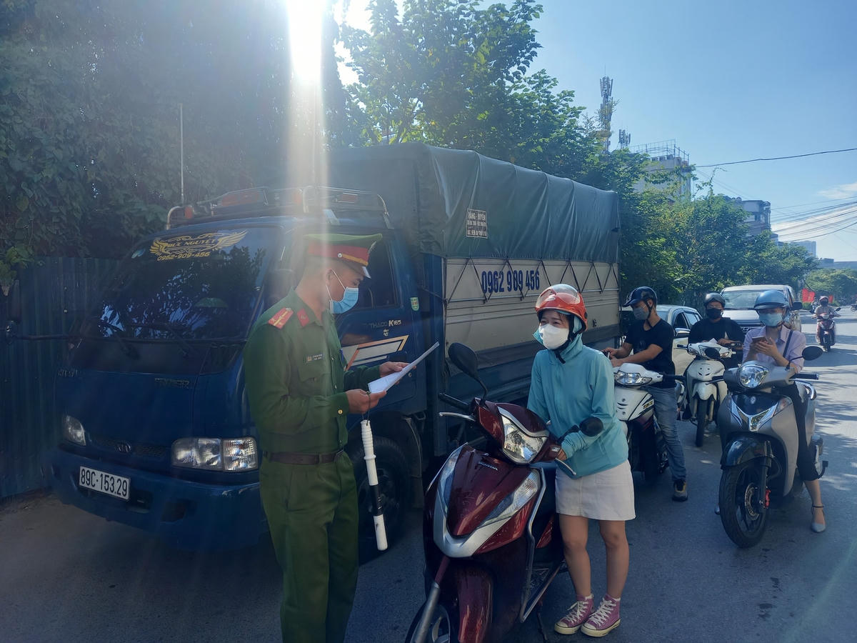 Các chốt kiểm soát: Thực hiện nghiêm, kiên quyết xử lý các trường hợp vi phạm