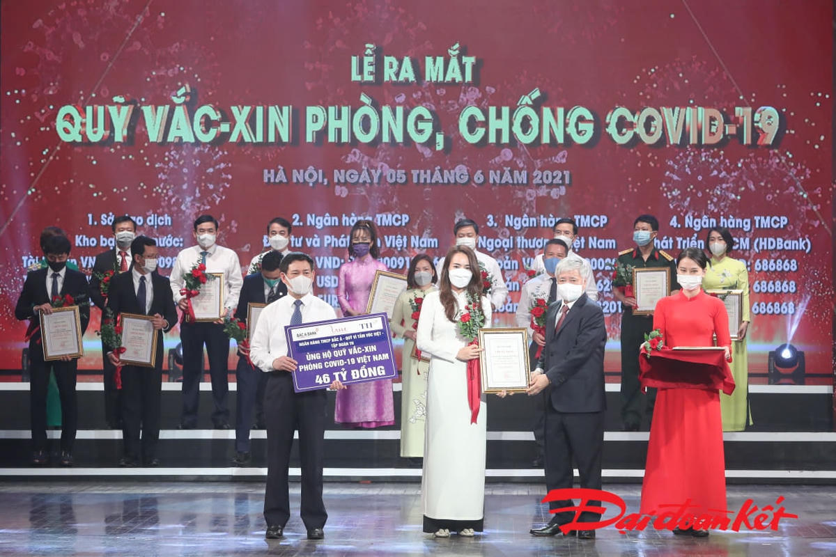 Ra mắt Quỹ Vaccine phòng, chống Covid-19: Chung tay đẩy lùi đại dịch 
