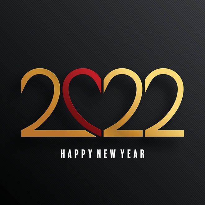 Mẫu thiệp Chúc mừng Năm mới 2022 đẹp, ý nghĩa gửi tới mọi người
