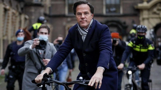 Thủ tướng Hà Lan Mark Rutte. Ảnh: AFP.  