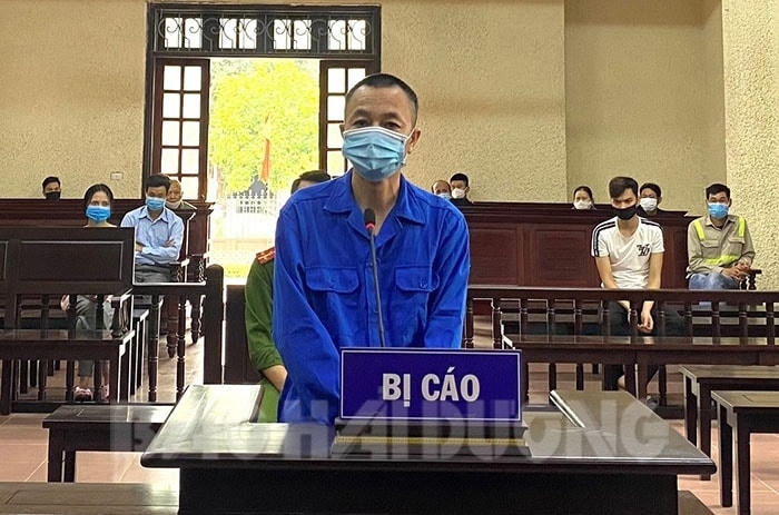 Bị cáo Vũ Trọng Dũng. Ảnh: Báo Hải Dương.