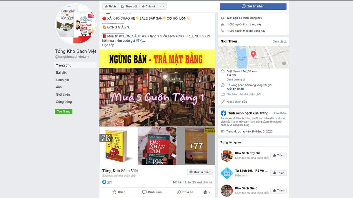Sách giả trên cái gọi là "Tổng kho sách Việt".