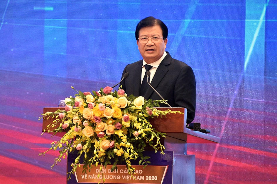 Phó Thủ tướng Trịnh Đình Dũng phát biểu tại diễn đàn. Ảnh: VGP.