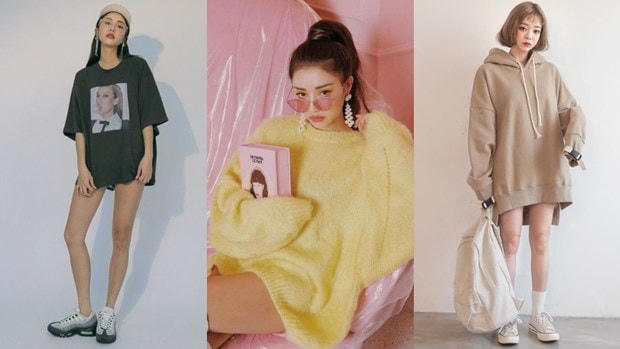 Thời trang 'oversize': Cách phối đồ nữ cá tính của giới trẻ hiện đại