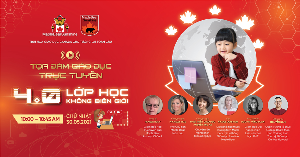 Sunshine Maple Bear tổ chức tọa đàm cùng phụ huynh trao hành trang cho công dân số