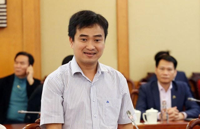Ông Phan Quốc Việt, người đại diện pháp luật kiêm Tổng Giám đốc CTCP Công nghệ Việt Á trước lúc bị khởi tố (Ảnh: Infonet).