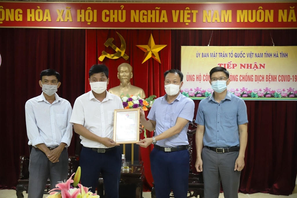 Tập đoàn Vabis sát cánh cùng Hà Tĩnh phòng chống dịch