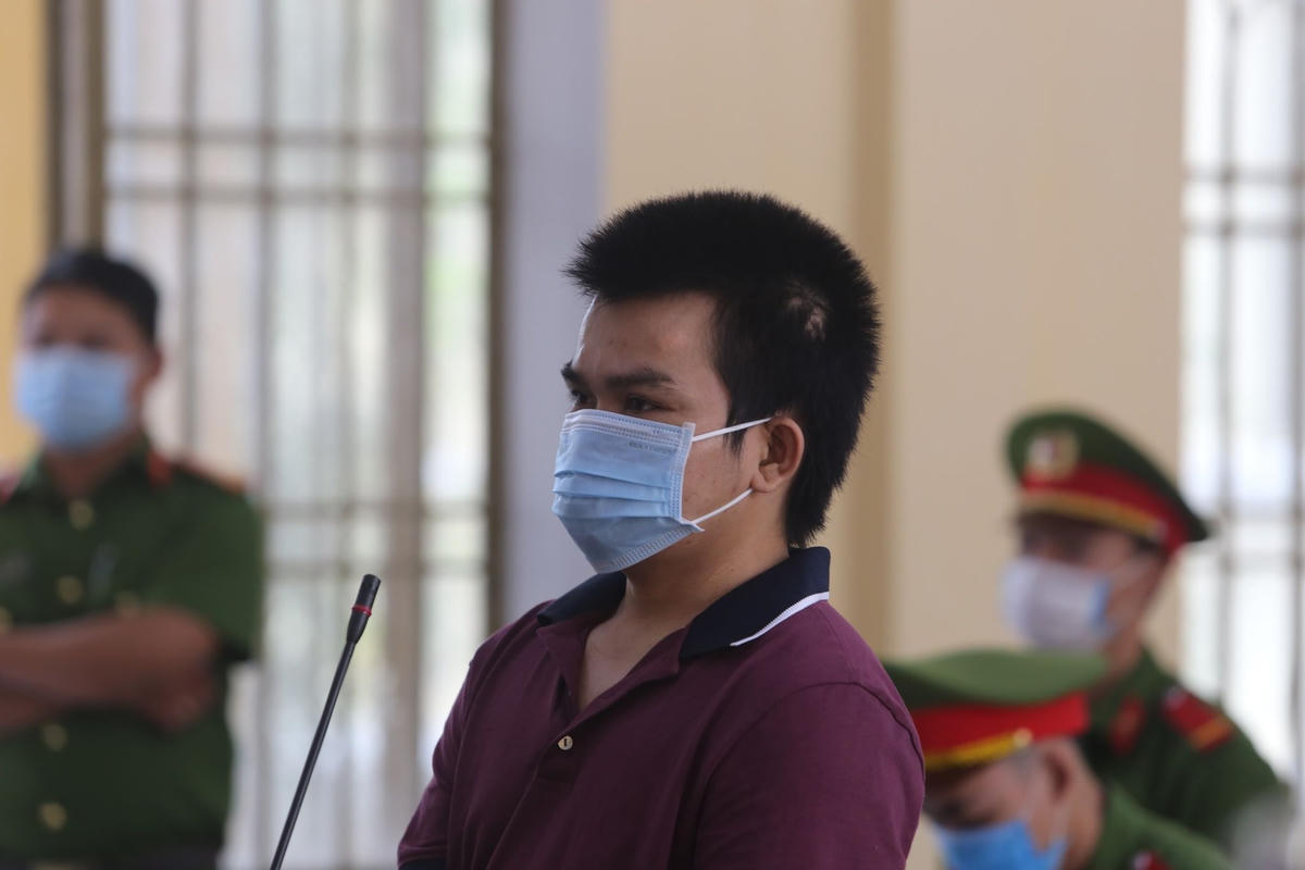 Bị cáo Nguyễn Thanh Hà tại TAND tỉnh Quảng Nam.