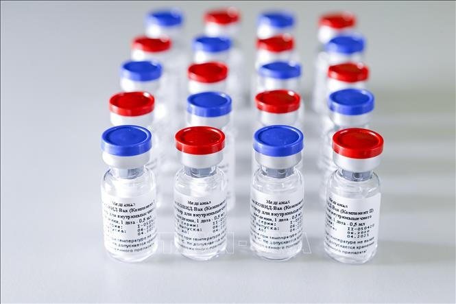 Vaccine Sputnik V ngừa Covid-19 của Nga. Ảnh: AFP/TTXVN