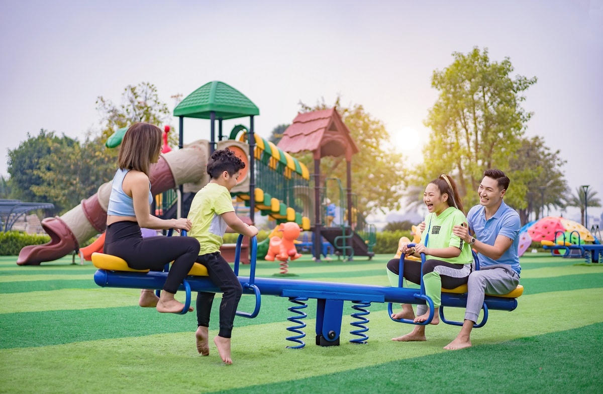 Imperia Smart City thi công tích cực phân khu mới The Mirae Park