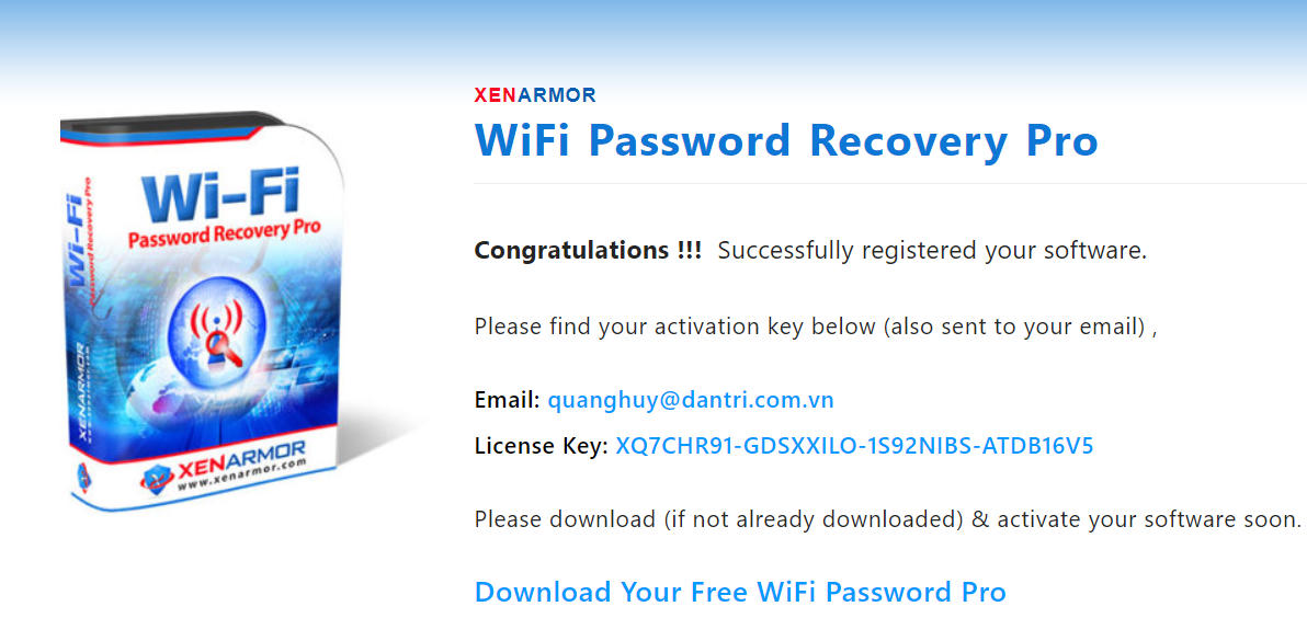 Thủ thuật tìm lại mật khẩu của các mạng WiFi đã kết nối trên máy tính